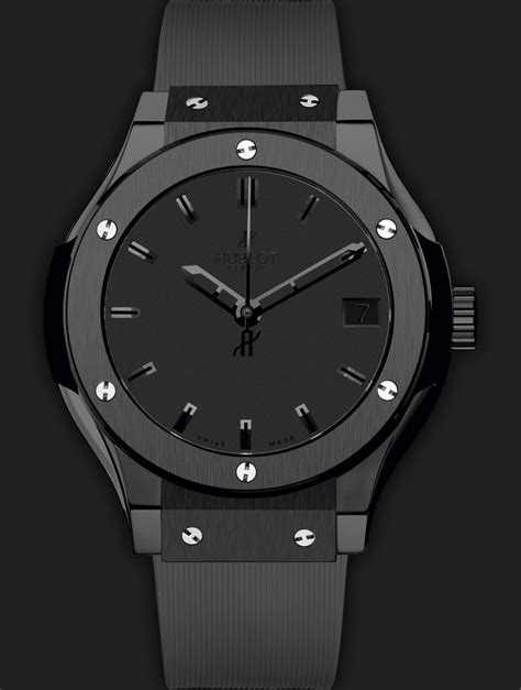 hublot all black|Luxury Black Watches for Men & Women.